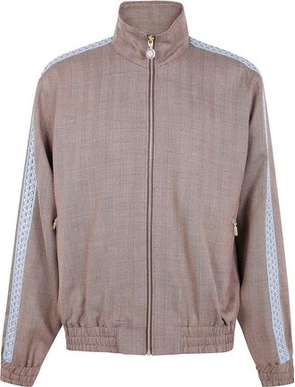 Dr&ocirc;le de Monsieur La Trackjacket Chevron Jacket