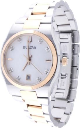 Bulova Surveyor Lady - Dames - Horloges - Wit - ONE Size - Accessoires