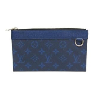 Louis Vuitton Pre-owned Pochette Discovery PM M30278 - Heren - Pre-owned - Blauw - Maat: ONE Size Leer