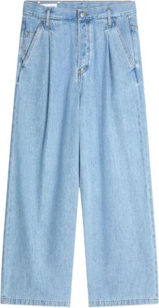 Dries Van Noten Broeken - Dames - Regular Fit Jeans - Blauw - W34 - Katoen - Jeans
