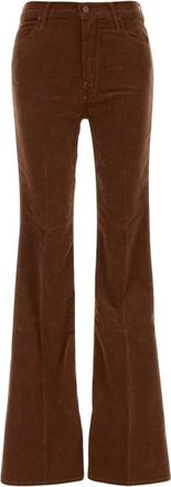 Mother The Doozy Pants - - Trousers - Donna - Marrone - W26