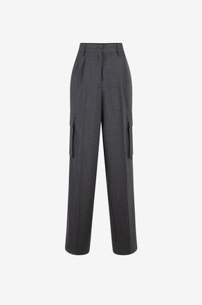 Herno Cargohose aus Wollmix