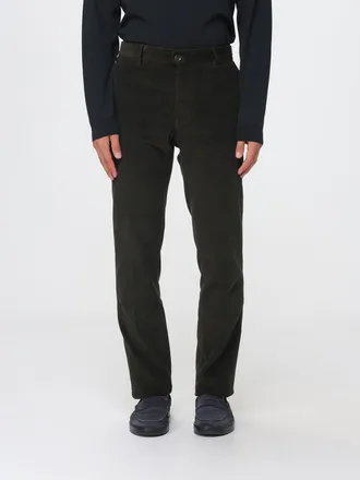 Incotex Pantaloni chino slim fit in velluto a coste con tasche America