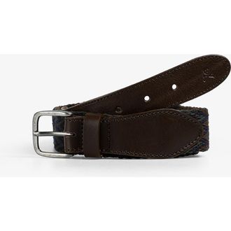Scalpers Stripes Zigzag Belt in Brown at Nordstrom, Size Medium