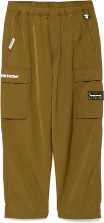 Aape By A Bathing Ape Cargo con logo Moonface - Toni neutri