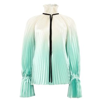 Philosophy di Lorenzo Serafini Blouses, female, Blue, Size: 3XL Bell Sleeve Blouse