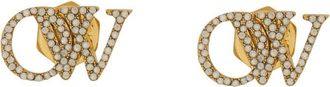 Off-white Logo Earrings-Donna
