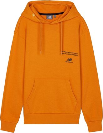 New Balance Sport Style Select Heatloft Pullover Mens Orange NCA3E021-ORG