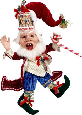 Mark Roberts Christmas Party Elf Medium 16 In Red