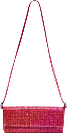 Benedetta Bruzziches Vittissima La Grande Bag - Dr. No - Dames - Schoudertassen - Rood - ONE Size - Satijn - Tassen
