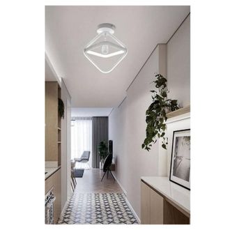 Trade Shop Trade Shop Traesio - Trade Shop - Lampadario Led 25w Rombo Plafoniera Pendente Soffitto Luce 4000k 3000k 6500k Pn-03b