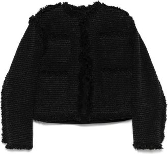 sacai Giacca con inserti - Nero