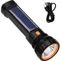 OEM Linterna Led Solar Port&aacute;til, Resistente Al Agua Ipx4, Recargable Mediante Energ&iacute;a Solar, Bater&iacute;a De Larga Duraci&oacute;n, Ideal Para Acampar, Hacer Senderis