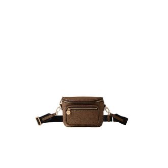 Borbonese Dames, Tassen, Bruin, Maat: ONE Size
