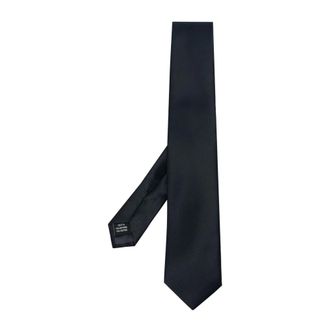 Tagliatore Ties, male, Blue, Size: ONE SIZE Satin-finish Pointed Tie