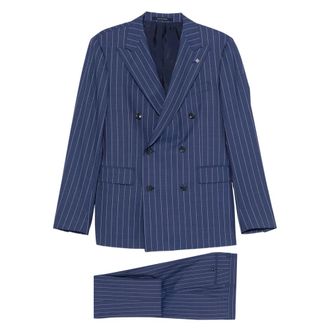 Tagliatore Pinstripe Double-breasted Suit