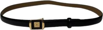 Givenchy Pre-owned Leren Riem - Dames - Vintage Accessoires - Zwart - ONE Size - Leer - Vintage