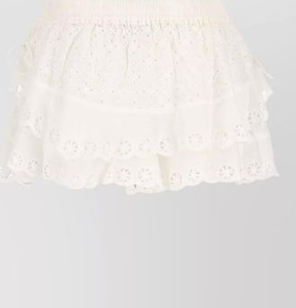 Isabel Marant neis shorts bow accents lace layers