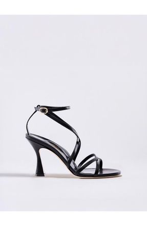 Marion Parke Lottie 85 Sandal Nappa in Black at Nordstrom, Size 36.5