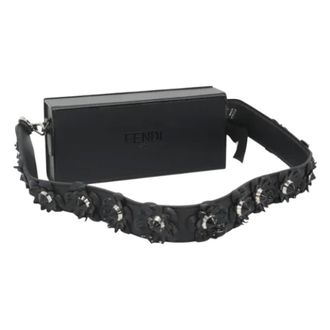 Fendi Pre-owned Cuoio borse-fendi - - Pre-owned - Donna - Nero - ONE SIZE