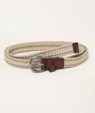 Fat Face FatFace Green Woven Belt