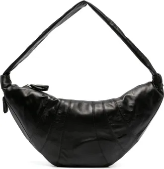 Christophe Lemaire Large Croissant Bag In Leather