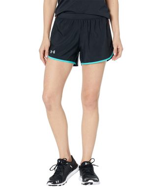 Under Armour Fly by 2.0 Shorts Black/Beta/Reflection XS (US 0-2) 3, Black, XS