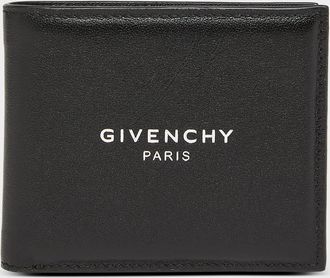 Givenchy Mens Leather Logo Bifold Wallet