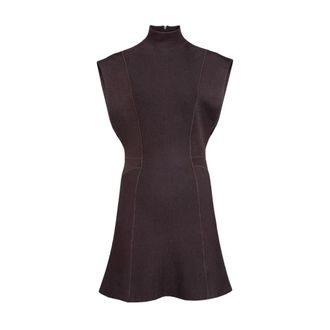 Alaia Dress - female - Ala&iuml;a - Short Dresses - Purple - XS - Dresses