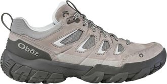 Oboz Footwear Womens Sawtooth X Low B-Dry Waterproof Trail Shoes In Haze Gray