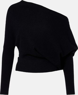 Altuzarra Pullover monospalla Paxi in cashmere