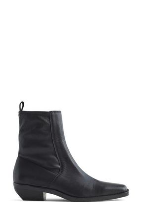 Madewell The Idris Bootie in True Black at Nordstrom, Size 8