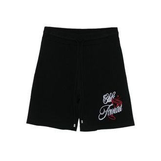 Amiri Embroidered-lettering Shorts