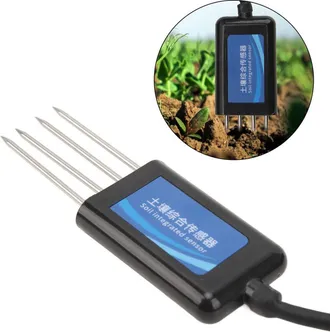OEM Medidor De Humedad De Plantas, Detector De Nitr&oacute;geno, Ip68, Resistente Al Agua, Sonda Sensora De Ph Y Npk Para Suelos Agr&iacute;colas, Medidor De Nitr&oacute;geno 
