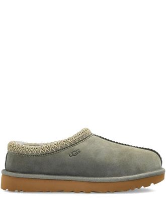 UGG braided-trim sheepskin boots - Green