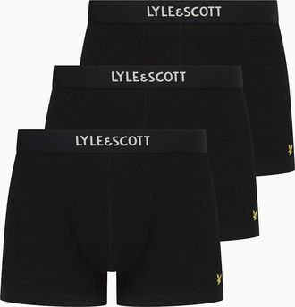 Lyle & Scott Lyle And Scott Mens Devon Boxers - Black - Size: 2X large