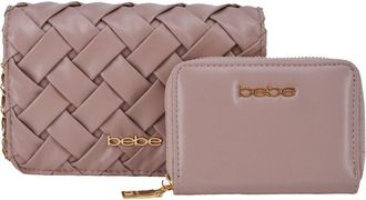 Bebe Luca Crossbody Bag with Wallet in Mauve at Nordstrom Rack