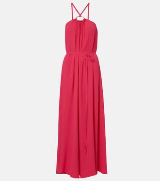 Joseph Zuzi halterneck crepe maxi dress