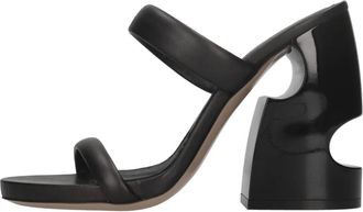 Off-white Pop Meteor Mules - Dames - Muiltjes - Zwart - 36 EU - Leer - Schoenen