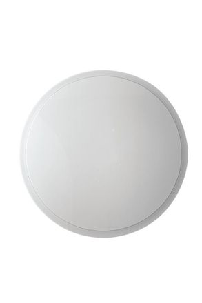 Fan Europe Fan Europe Ego - L&aacute;mpara De Techo Empotrada Redonda Led Regulable, Polvo De Estrellas Blanco, 3000-4000-6000k