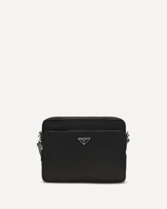Prada Re-Nylon and leather Shoulder Bag Male UNI