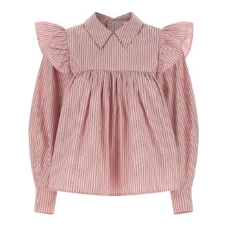 Ganni Mujer, Blusas y Camisas, Rosa, Talla: XS