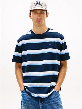 Tommy Hilfiger Hilfiger Flag Stripe Relaxed Jersey T-Shirt