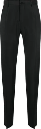 Philipp Plein Lord tailored trousers - men - Elastane/Polyester/Virgin Wool/Polyester/Cotton/Viscose/Acetate - 46 - Black