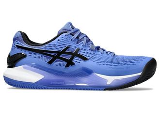 Asics Mens Gel-Resolution 9 Clay Shoes In Sapphire/black