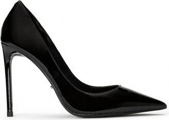 Tony Bianco Womens Anja Pointed Toe Heel In Black Patent