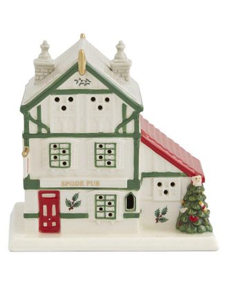 Spode Christmas Tree Led Illuminated Public House