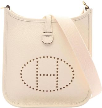 Herm&egrave;s 2025 Clemence Evelyne TPM shoulder bag - Marrone