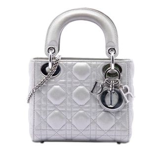 Dior Pre-owned Dior Mini Iridescent Lambskin Cannage Lady Dior Ladies KN3C9KHLHSUEMJN8