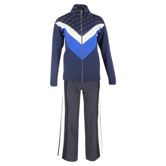 Stella McCartney Stella McCartney Monogram trainingspak van marineblauw katoen